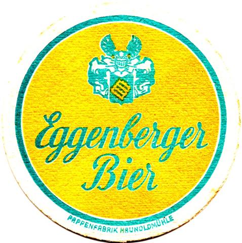 vorchdorf o-a eggen rund 6ab (215-eggenberger bier-blaugelb)